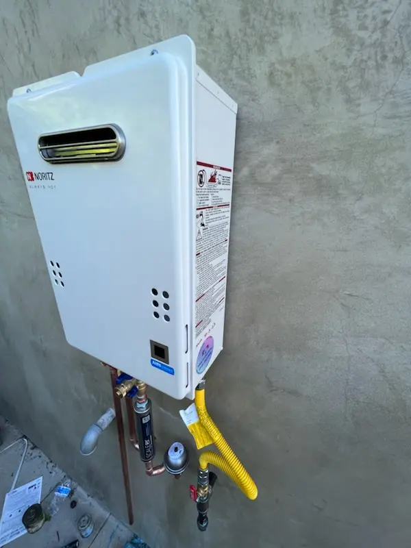 Tankless water heater installation for Ellerton homes